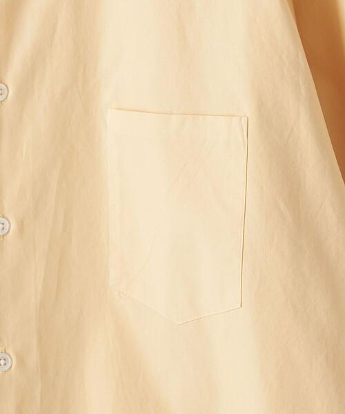 Steven Alan(スティーブンアラン)の「<Steven Alan> G/DYE PIN OX SINGLE NEEDLE SHIRT-LOOSE/シャツ(シャツ/ブラウス・メンズ・ライム/イエロー/ナチュラル・S/L/M/XL)」の21枚目の写真