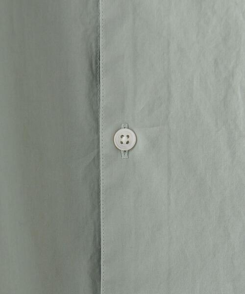 Steven Alan(スティーブンアラン)の「<Steven Alan> G/DYE PIN OX SINGLE NEEDLE SHIRT-LOOSE/シャツ(シャツ/ブラウス・メンズ・ライム/イエロー/ナチュラル・S/L/M/XL)」の16枚目の写真