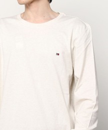 TOMMY HILFIGER トミー ヒルフィガー Tシャツ・カットソー メンズ アパレル 長袖 ロンT 綿 無地 ロゴ ワンポイント