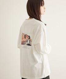 JUNRED | HIS×JUNRed feat.msy. ロングTシャツ(Tシャツ/カットソー)