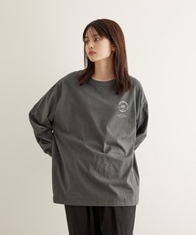 JUNRED | HIS×JUNRed feat.msy. ロングTシャツ(Tシャツ/カットソー)