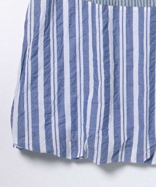 BEAMS BOY(ビームスボーイ)の「TORI-TO / 2枚衿 重ね ワンピース(ワンピース・レディース・ブルー・ONE SIZE)」の5枚目の写真