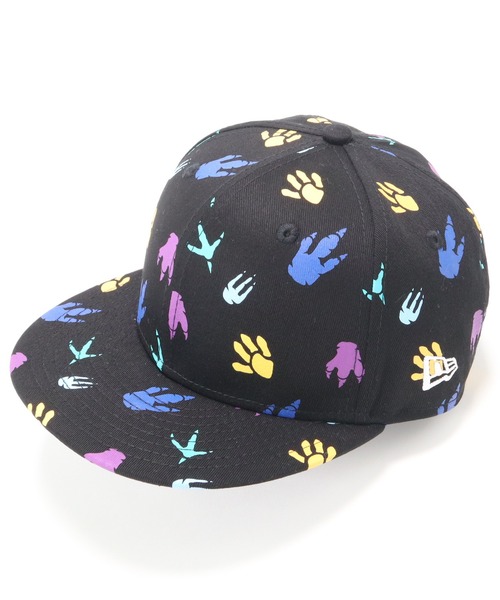 NEW ERA(ニューエラ)の「ニューエラ キッズ キャップ 恐竜(キャップ・キッズ・ブラック・50-54cm/52-56cm)」の1枚目の写真