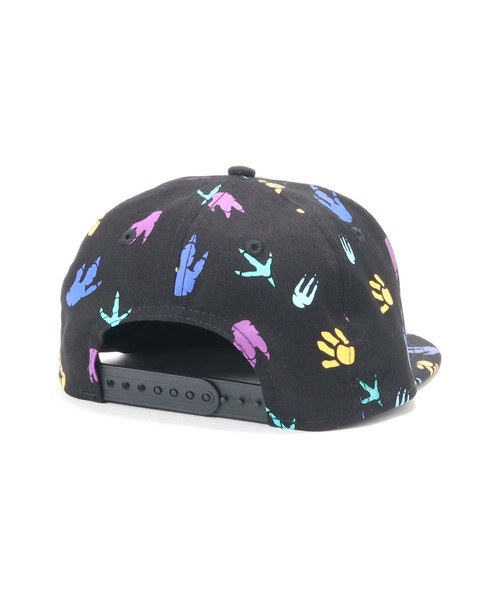NEW ERA(ニューエラ)の「ニューエラ キッズ キャップ 恐竜(キャップ・キッズ・ブラック・50-54cm/52-56cm)」の4枚目の写真