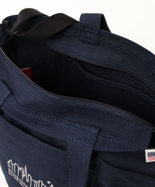 Manhattan Portage（マンハッタンポーテージ）の「Whitestone Tote Bag Canvas 2021（トートバッグ・メンズ・ダークネイビー/オリーブ/ベージュ・SMALL）」の20枚目の写真