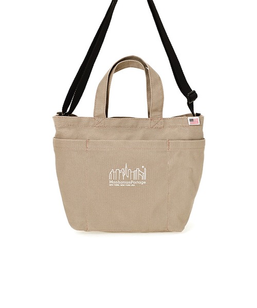 Manhattan Portage（マンハッタンポーテージ）の「Whitestone Tote Bag Canvas 2021（トートバッグ・メンズ・ダークネイビー/オリーブ/ベージュ・SMALL）」の18枚目の写真