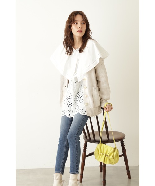 JILL STUART（ジルスチュアート）の「◆メノールデニムパンツ（デニムパンツ・レディース・ブルー/ネイビー・2/0/4）」の9枚目の写真