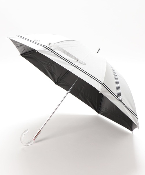 LANVIN collection(ランバン コレクション)の「晴雨兼用日傘 ”シエスタ×グログランリボン”(長傘・レディース・ホワイト/ブラック・FREE)」の13枚目の写真