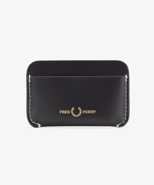 FRED PERRY（フレッドペリー）の「Contrast Matt Lea Card Holder（カードケース・メンズ・ホワイト/ブラック・ONE SIZE）」の2枚目の写真