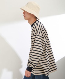 SENSE OF PLACE by URBAN RESEARCH | ボーダーエクストラルーズロンTシャツ(Tシャツ/カットソー)