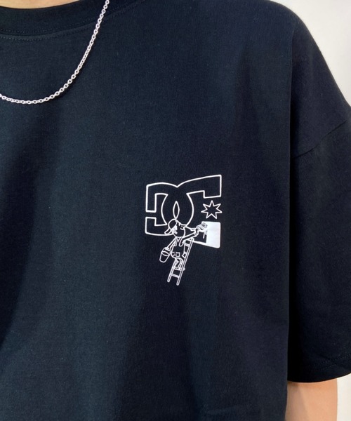DC(ディーシー)の「DC/ディーシー ワイドフィット バックプリントTシャツ DST221025(Tシャツ/カットソー・メンズ・ブラック/ホワイト/ベージュ・M/XL/L/2XL)」の14枚目の写真