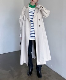 feepur | ロングトレンチコート(トレンチコート)