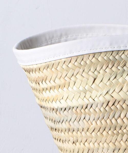 Fatima morocco(ファティマモロッコ)の「<Fatima Morocco(ファティマモロッコ)>ロープ バスケット LL(かごバッグ・レディース・ホワイト/ブラック・FREE)」の10枚目の写真