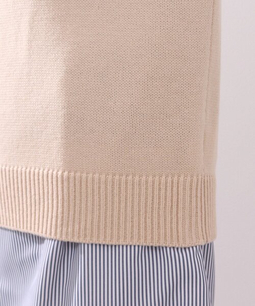 DRESKIP(ドレスキップ)の「◆【2点セット】ニットベスト×チュニックシャツワンピース(ワンピース・レディース・ブラック/グリーン/サンドベージュ・02/03)」の10枚目の写真