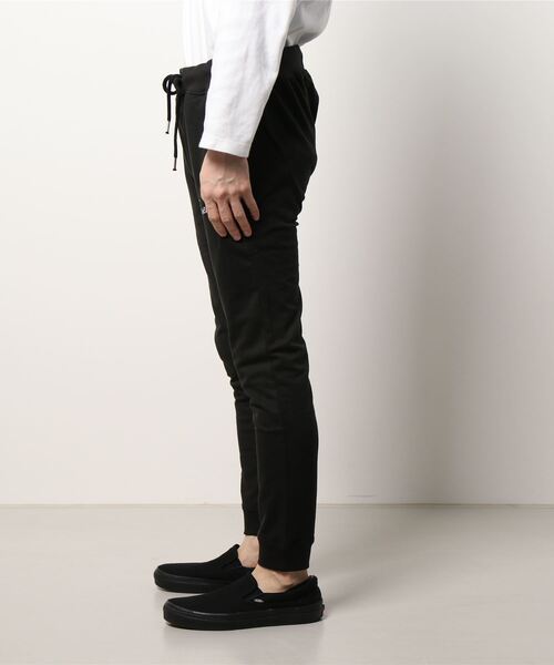 STYLEBLOCK（スタイルブロック）の「ミニ裏毛無地2本ラインロゴアメカジスウェットジョガーパンツ（スウェットパンツ・メンズ・ブラック/グレー/ブラック系その他/グレー系その他/ブラック系その他2/ブラック系その他3/グレー系その他3・M/L/LL）」の8枚目の写真