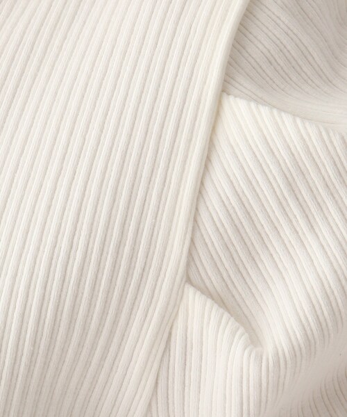 index（インデックス）の「◆ランダムリブハイネックトップス【WEB限定サイズ】（ニット/セーター・レディース・ホワイト系/イエロー系その他/ネイビー・36/38/40/42）」の12枚目の写真