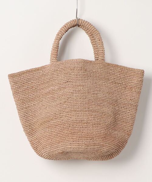 Sans Arcidet(サンアルシデ)の「【Sans Arcidet/サンアルシデ】かごバック ラフィア 麻 ジュート(かごバッグ・レディース・ベージュ/ナチュラル/グレイッシュベージュ・FREE)」の3枚目の写真