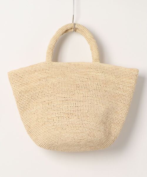 Sans Arcidet(サンアルシデ)の「【Sans Arcidet/サンアルシデ】かごバック ラフィア 麻 ジュート(かごバッグ・レディース・ベージュ/ナチュラル/グレイッシュベージュ・FREE)」の9枚目の写真
