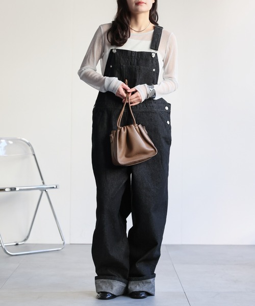 セール】デニムサロペット / オーバーオール《動画あり》（サロペット