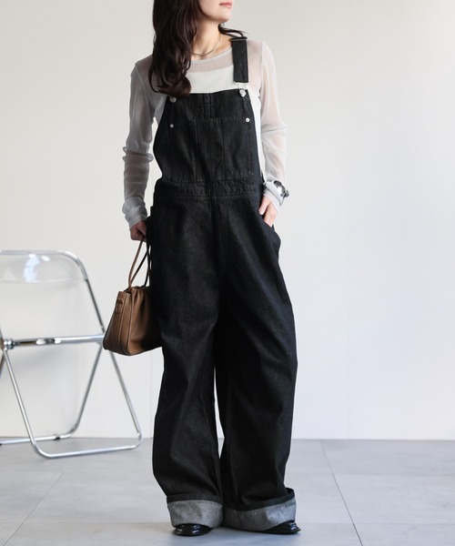 セール】デニムサロペット / オーバーオール《動画あり》（サロペット