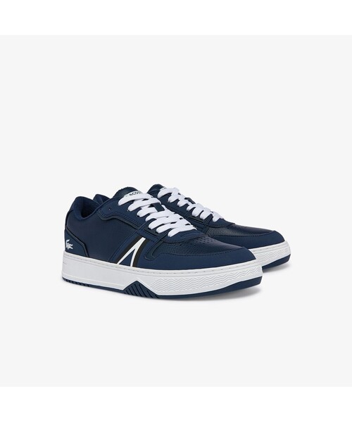 LACOSTE(ラコステ)の「メンズ L001 0722 2(スニーカー・メンズ・ホワイト×ブラック/ブルー系その他・25.5cm/26.5cm/28.5cm/25.0cm/26.0cm/27.0cm/28.0cm)」の3枚目の写真