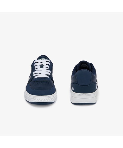 LACOSTE(ラコステ)の「メンズ L001 0722 2(スニーカー・メンズ・ホワイト×ブラック/ブルー系その他・25.5cm/26.5cm/28.5cm/25.0cm/26.0cm/27.0cm/28.0cm)」の6枚目の写真