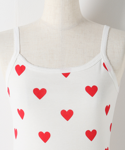 EDIT. FOR LULU（エディットフォールル）の「【PETIT BATEAU/プチバトー】キャミソール（キャミソール・レディース・グリーン系その他/レッド系その他/グリーン/レッド・SMALL）」の5枚目の写真