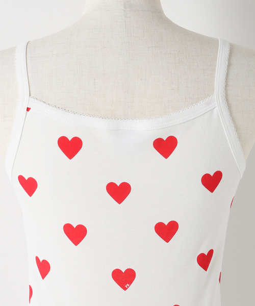 EDIT. FOR LULU（エディットフォールル）の「【PETIT BATEAU/プチバトー】キャミソール（キャミソール・レディース・グリーン系その他/レッド系その他/グリーン/レッド・SMALL）」の6枚目の写真