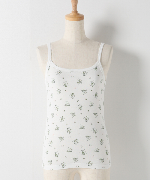 EDIT. FOR LULU（エディットフォールル）の「【PETIT BATEAU/プチバトー】キャミソール（キャミソール・レディース・グリーン系その他/レッド系その他/グリーン/レッド・SMALL）」の13枚目の写真