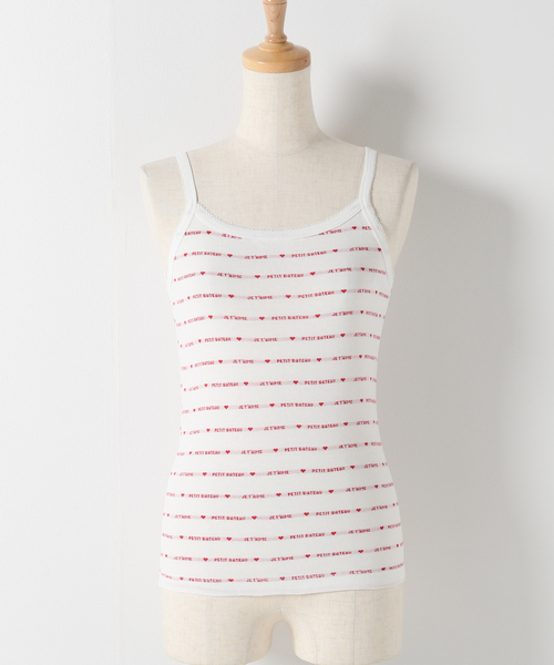 EDIT. FOR LULU（エディットフォールル）の「【PETIT BATEAU/プチバトー】キャミソール（キャミソール・レディース・グリーン系その他/レッド系その他/グリーン/レッド・SMALL）」の17枚目の写真