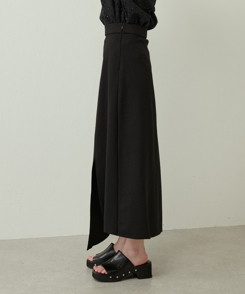 Lui's（ルイス）の「ダブルクロスアシメフレアスカート（スカート・レディース・ブラック/ブルー/ピンク・FREE）」の7枚目の写真