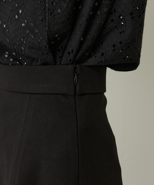 Lui's（ルイス）の「ダブルクロスアシメフレアスカート（スカート・レディース・ブラック/ブルー/ピンク・FREE）」の12枚目の写真