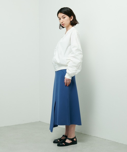 Lui's（ルイス）の「ダブルクロスアシメフレアスカート（スカート・レディース・ブラック/ブルー/ピンク・FREE）」の17枚目の写真