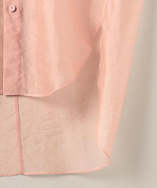 ASTRAET（アストラット）の「＜ASTRAET（アストラット）＞オーガンジー レギュラーカラー ブラウス（シャツ/ブラウス・レディース・オフホワイト/ピンク・FREE）」の17枚目の写真