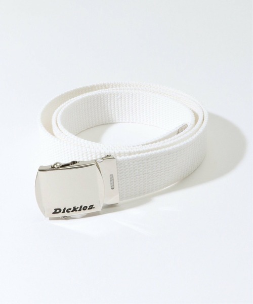 Dickies(ディッキーズ)の「Dickies ディッキーズ GIベルト(ベルト・メンズ・ホワイト/ネイビー/オリーブ/イエロー/ブラック/レッド/ベージュ・FREE)」の2枚目の写真