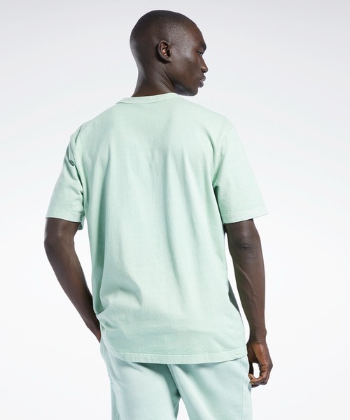 Reebok(リーボック)の「クラシックス ナチュラルダイ Tシャツ / Classics Natural Dye T-Shirt /(Tシャツ/カットソー・メンズ・ライトグレー/オフホワイト/グリーン系その他/スカイブルー・SMALL/MEDIUM/LARGE/X-LARGE/XX-LARGE/XXX-LARGE/X-SMALL)」の15枚目の写真