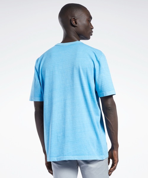 Reebok(リーボック)の「クラシックス ナチュラルダイ Tシャツ / Classics Natural Dye T-Shirt /(Tシャツ/カットソー・メンズ・ライトグレー/オフホワイト/グリーン系その他/スカイブルー・SMALL/MEDIUM/LARGE/X-LARGE/XX-LARGE/XXX-LARGE/X-SMALL)」の17枚目の写真