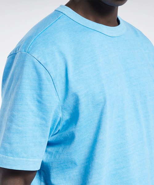Reebok(リーボック)の「クラシックス ナチュラルダイ Tシャツ / Classics Natural Dye T-Shirt /(Tシャツ/カットソー・メンズ・ライトグレー/オフホワイト/グリーン系その他/スカイブルー・SMALL/MEDIUM/LARGE/X-LARGE/XX-LARGE/XXX-LARGE/X-SMALL)」の19枚目の写真