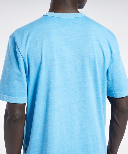 Reebok(リーボック)の「クラシックス ナチュラルダイ Tシャツ / Classics Natural Dye T-Shirt /(Tシャツ/カットソー・メンズ・ライトグレー/オフホワイト/グリーン系その他/スカイブルー・SMALL/MEDIUM/LARGE/X-LARGE/XX-LARGE/XXX-LARGE/X-SMALL)」の20枚目の写真