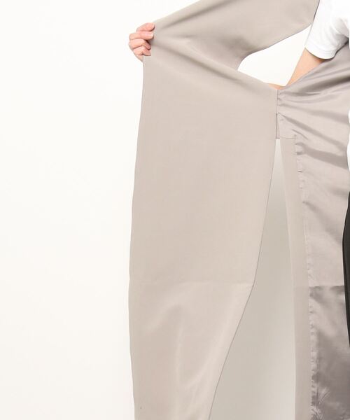 KOBE LETTUCE（コウベレタス）の「サイドスリットロングジレベスト（ベスト・レディース・ブラック/ブルー/グレイッシュベージュ/モカ・FREE）」の15枚目の写真