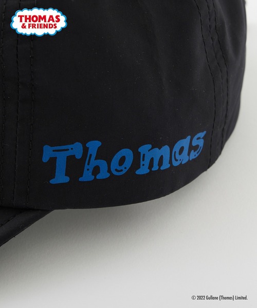CIAOPANIC TYPY（チャオパニックティピー）の「【KIDS】【きかんしゃトーマス】コラボ撥水キャップ（キャップ・キッズ・ベージュ/ブラック/グリーン/サックスブルー・ONE SIZE）」の9枚目の写真