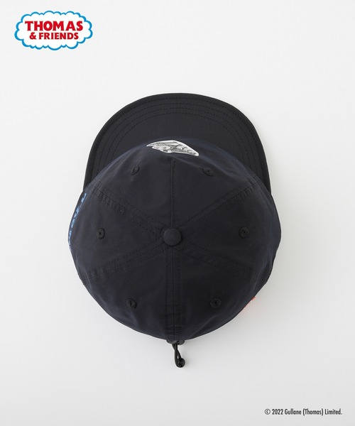 CIAOPANIC TYPY（チャオパニックティピー）の「【KIDS】【きかんしゃトーマス】コラボ撥水キャップ（キャップ・キッズ・ベージュ/ブラック/グリーン/サックスブルー・ONE SIZE）」の12枚目の写真