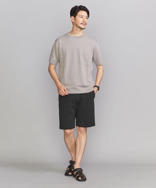 WARDROBE SMART ダブルニット イージー テーパード ショートパンツ UNITED ARROWS LTD. OUTLET｜【 WARDROBE SMART】 ダブルニット