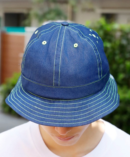 『新品未使用』Pop Trading Company denim hat POP TRADING COMPANY - ポップ トレーディング カンパニー