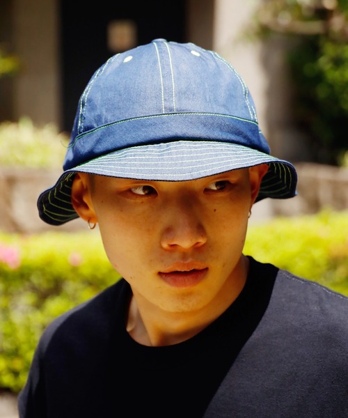 『新品未使用』Pop Trading Company denim hat POP TRADING COMPANY - ポップ トレーディング カンパニー