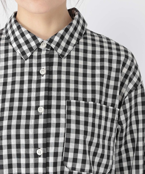 studio CLIP（スタディオクリップ）の「【UVカット/接触冷感】レジャーUVカットひんやりシャツ（シャツ/ブラウス・レディース・イエロー/その他1/ピンク/オフホワイト/その他2・FREE）」の14枚目の写真