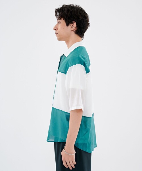 CITY TOKYO（シティトウキョウ）の「シルクコットンブロッックショートスリーブシャツ（シャツ/ブラウス・メンズ・その他3/その他4・1/2）」の17枚目の写真