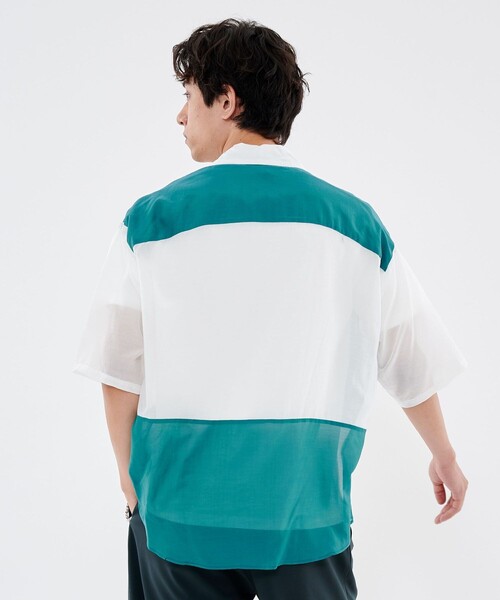 CITY TOKYO（シティトウキョウ）の「シルクコットンブロッックショートスリーブシャツ（シャツ/ブラウス・メンズ・その他3/その他4・1/2）」の6枚目の写真