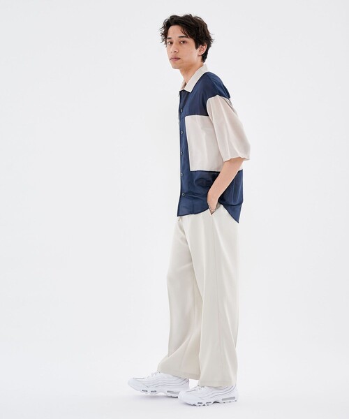 CITY TOKYO（シティトウキョウ）の「シルクコットンブロッックショートスリーブシャツ（シャツ/ブラウス・メンズ・その他3/その他4・1/2）」の22枚目の写真