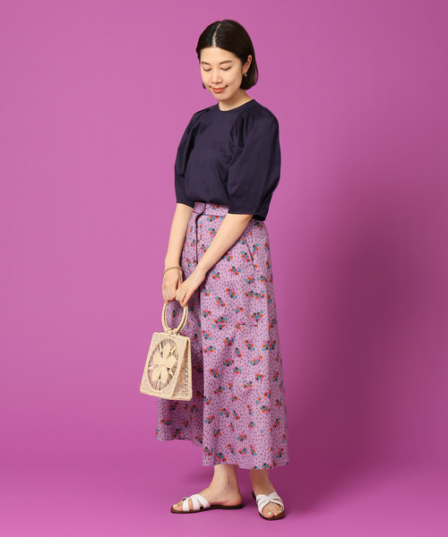 IENA LA BOUCLE(イエナラブークル)の「IENA LA BOUCLE タックスリーブカットソー(Tシャツ/カットソー・レディース・グリーン系その他/ネイビー・FREE)」の20枚目の写真